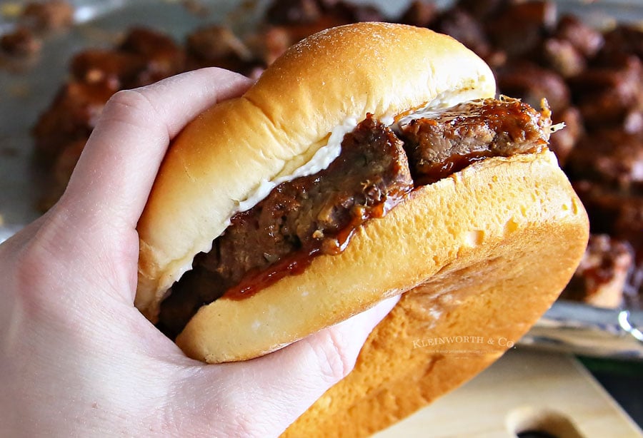 easy bbq beef sandwich