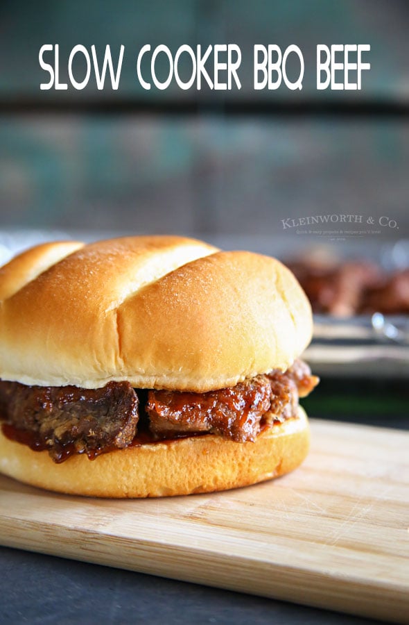 Slow Cooker BBQ Beef