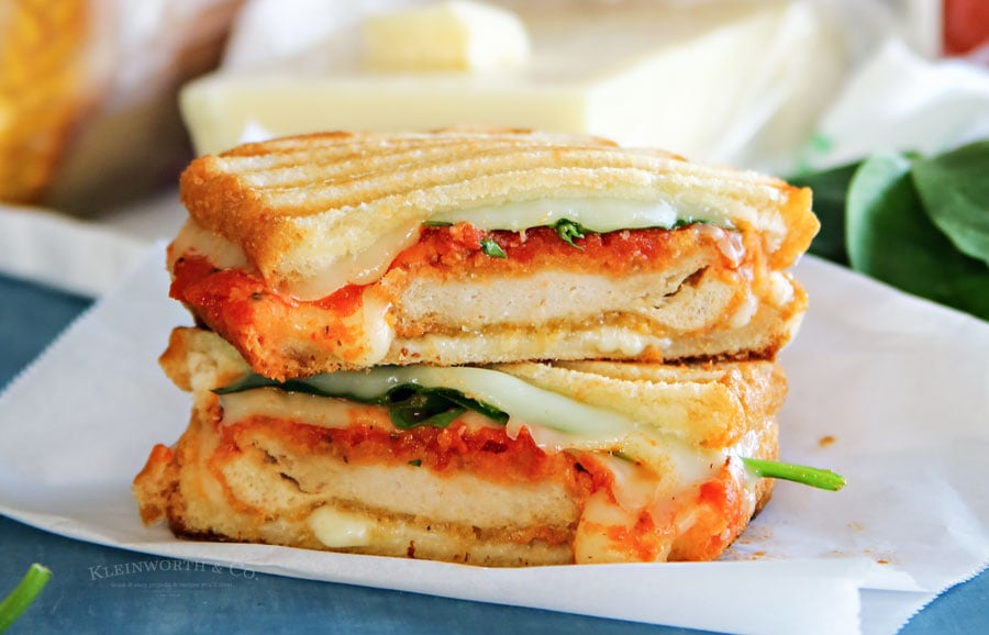 Chicken Parmesan Grilled Cheese