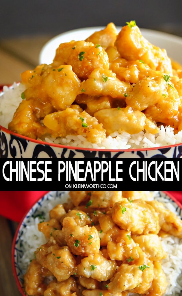 Chinese Pineapple Chicken - Kleinworth & Co