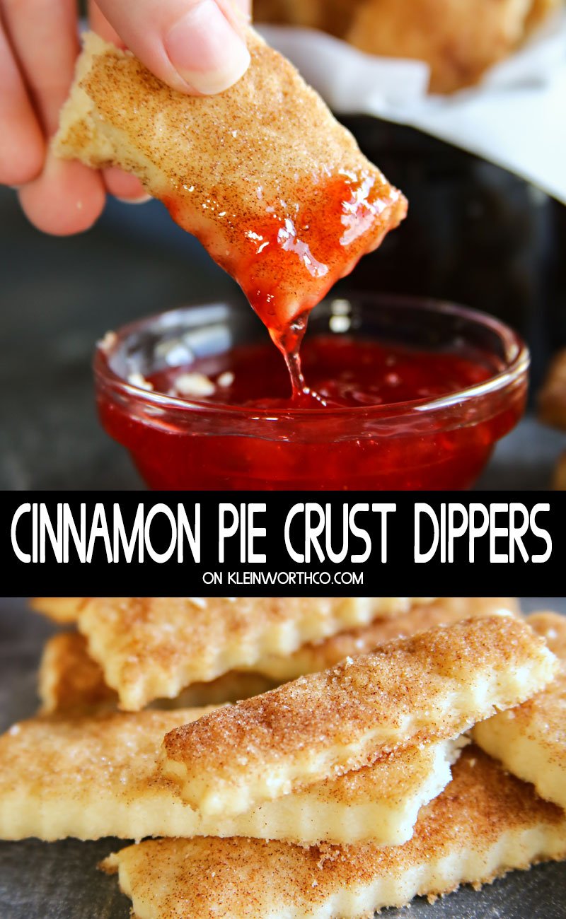 Cinnamon Pie Crust Dippers