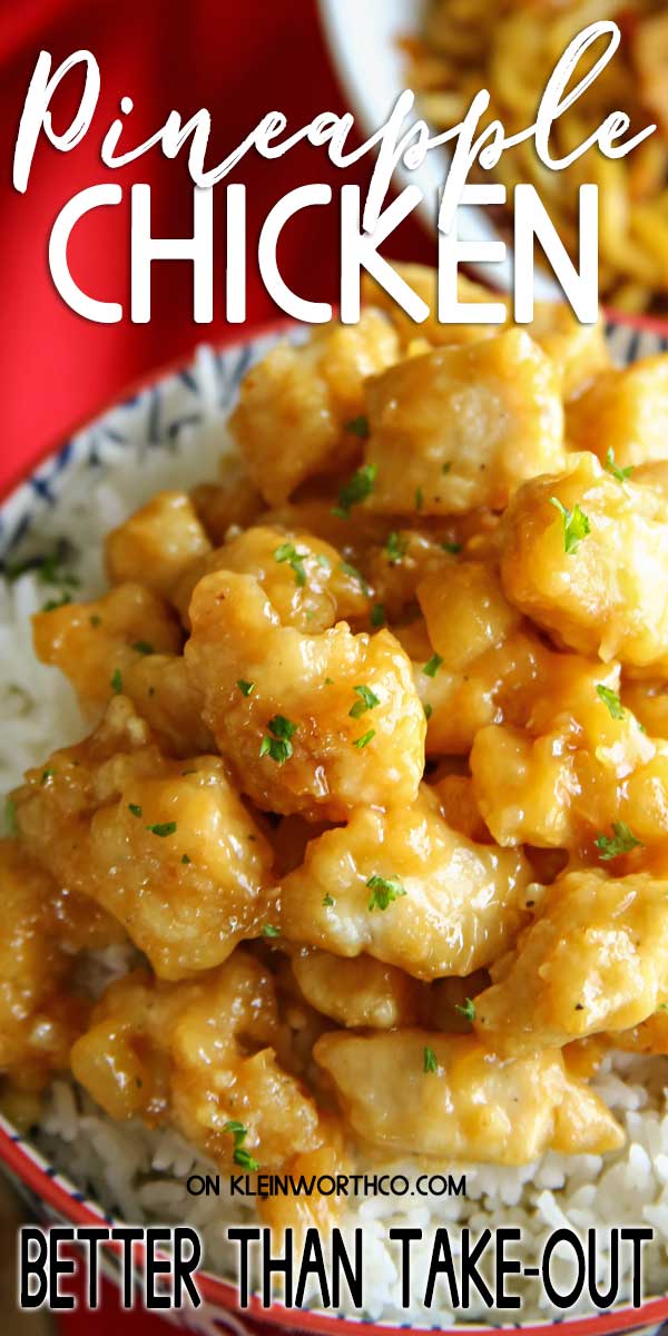 Chinese Pineapple Chicken