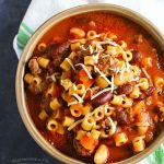 recipe for Slow Cooker Pasta e Fagioli Soup