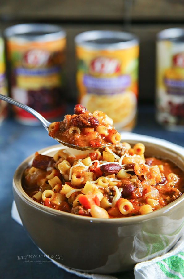 Pasta e Fagioli Soup Crock Pot Recipe