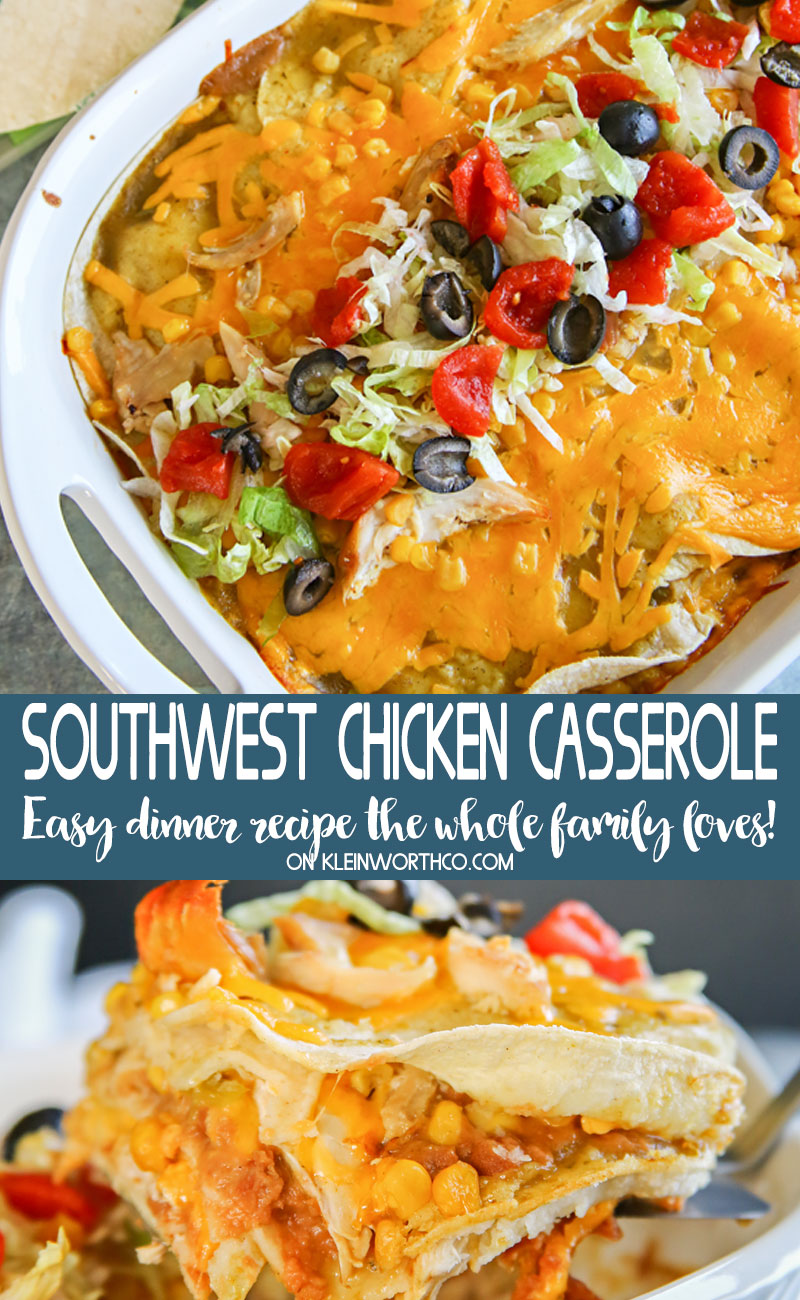 Southwest Chicken Casserole