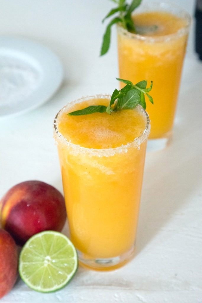 Frozen Peach Margarita