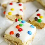 M&M Sugar Cookie Bars