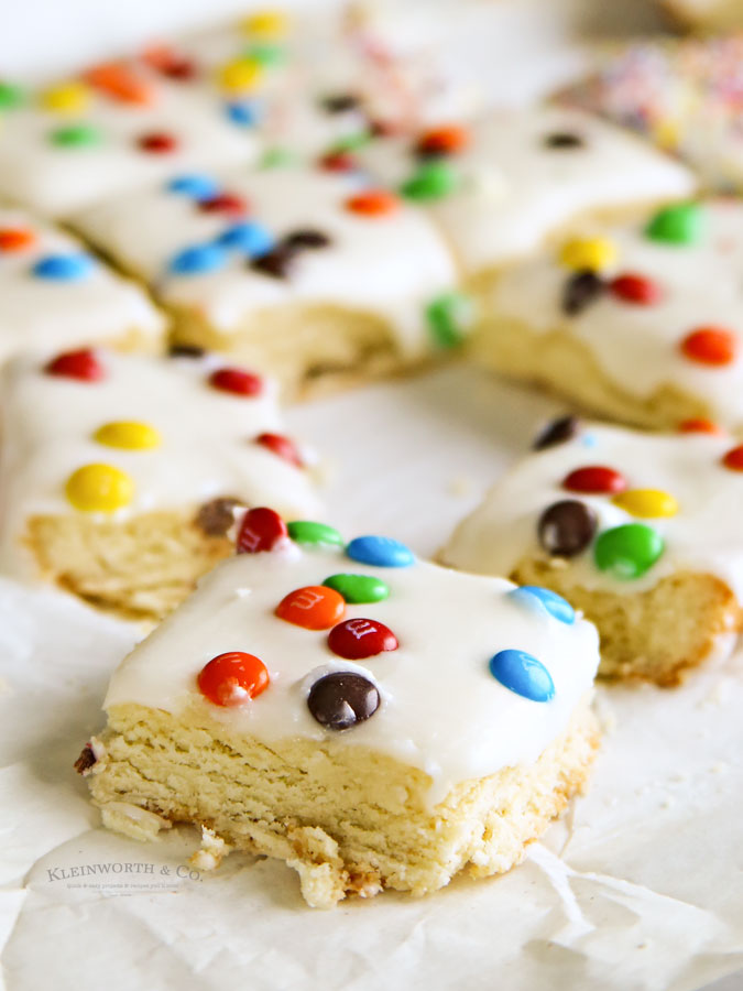 M&M recipes