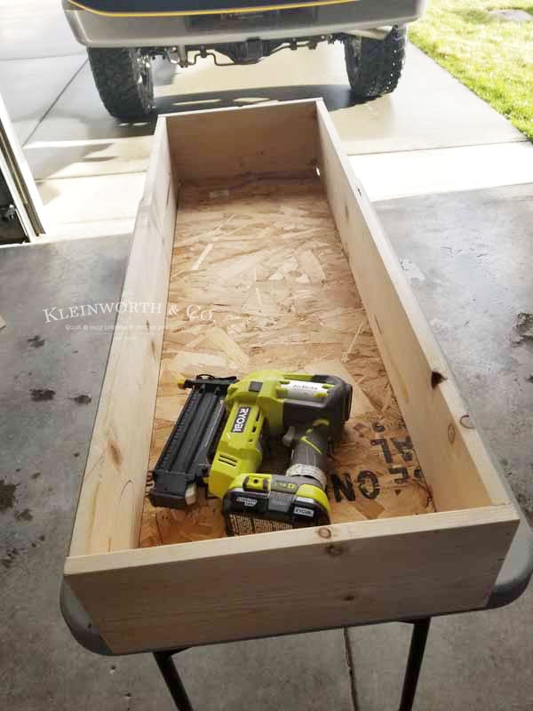 raised planter box