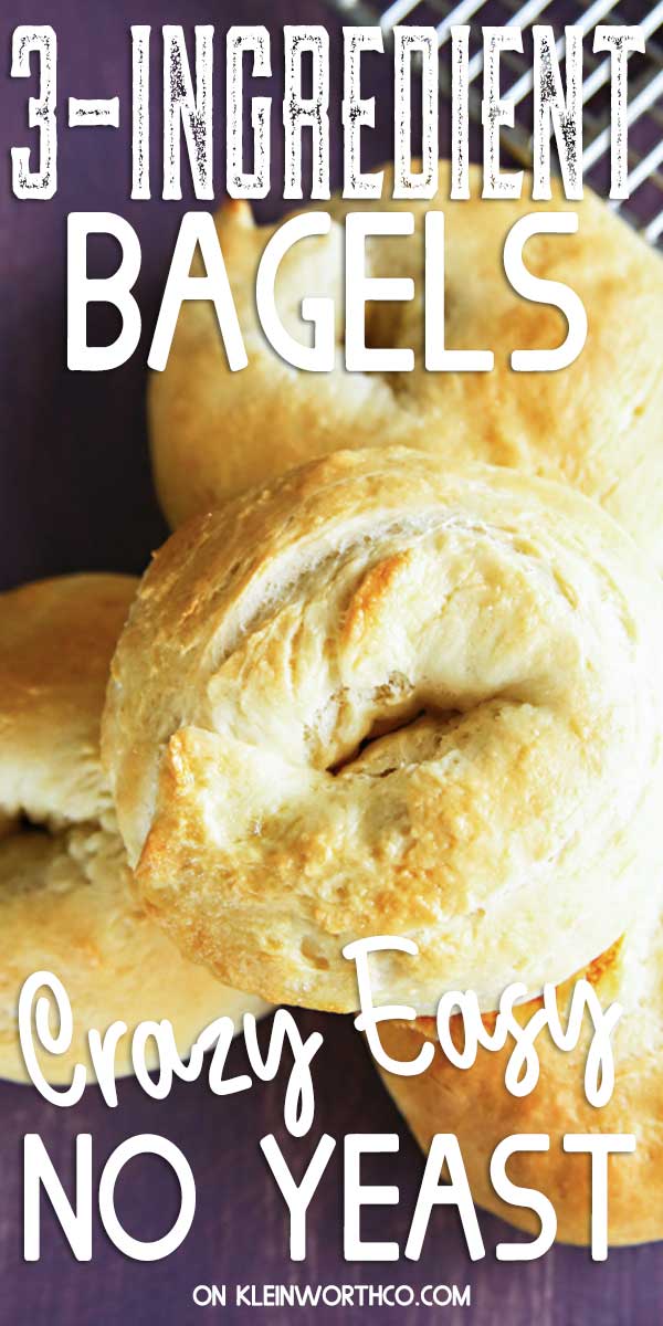 3-Ingredient Homemade Bagels