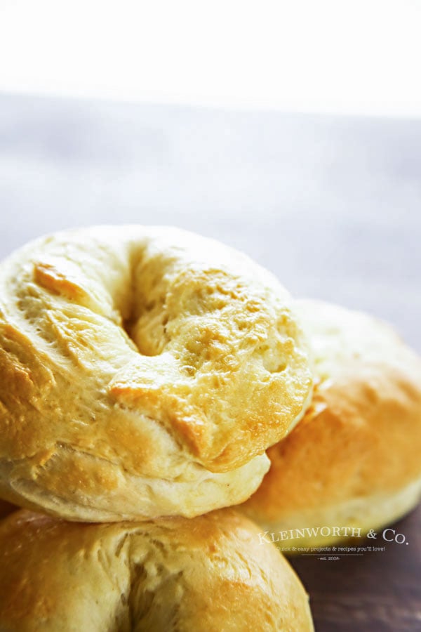 bagel recipe without yeast