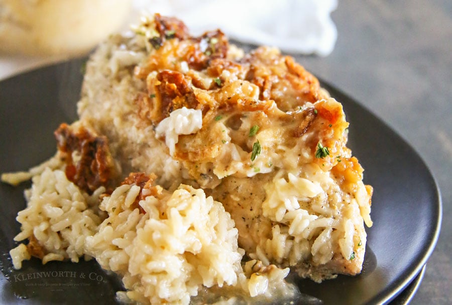 Creamy Mushroom Chicken Bake - Yummi Haus