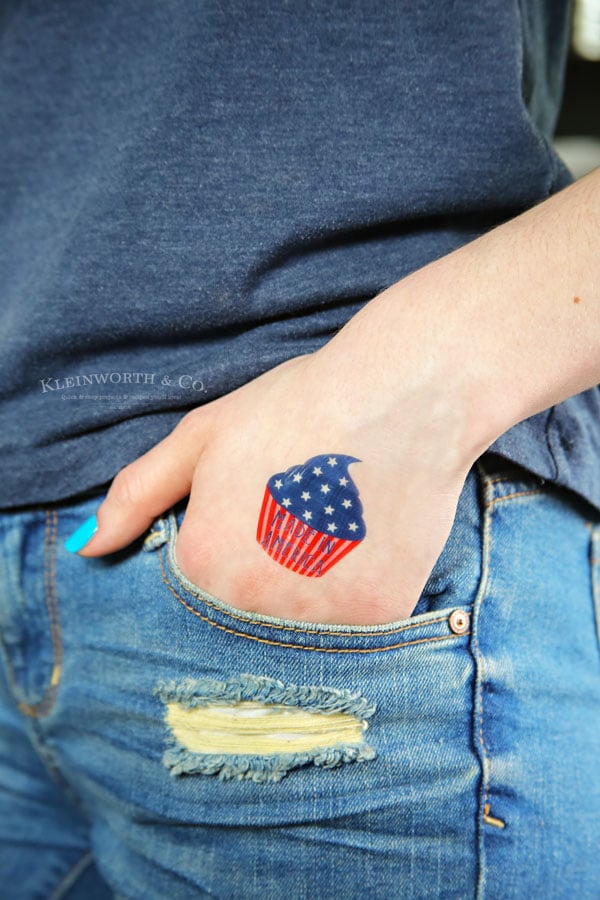 fun 4th of July tattoos for kids