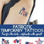 Free Printable Patriotic Temporary Tattoos