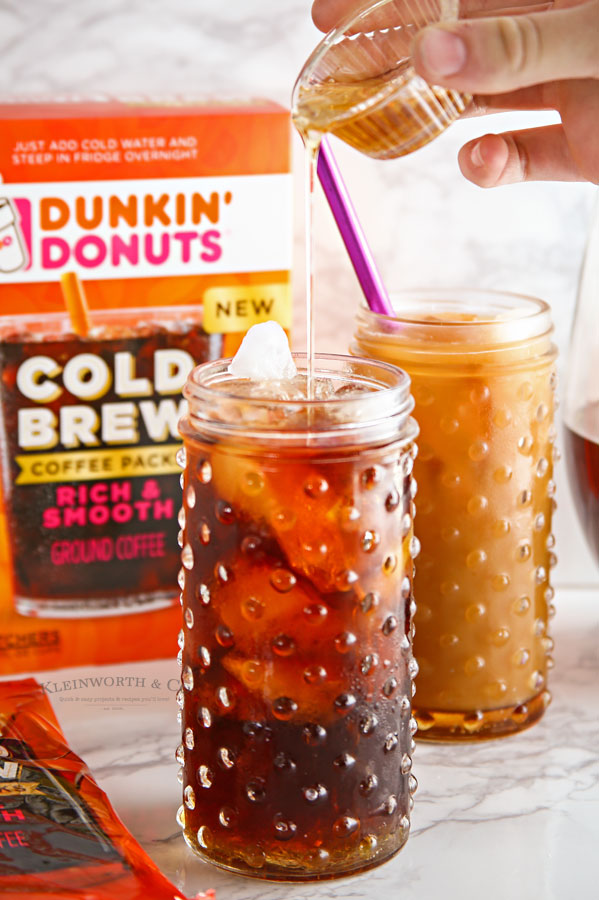 Dunkin Donuts cold brew coffee