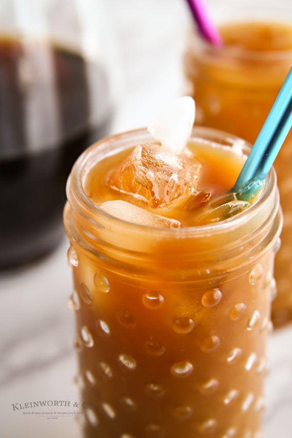 Salted Caramel Cream Cold Brew - mom makes dinner