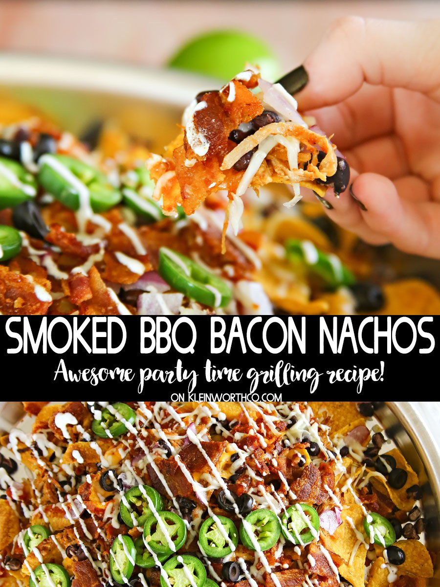 Smoked BBQ Bacon Nachos