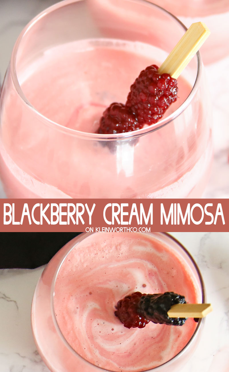 Blackberry Cream Mimosa