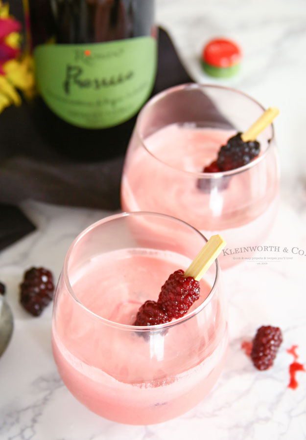 Blackberry Cream Mimosa - Sparkling Wine