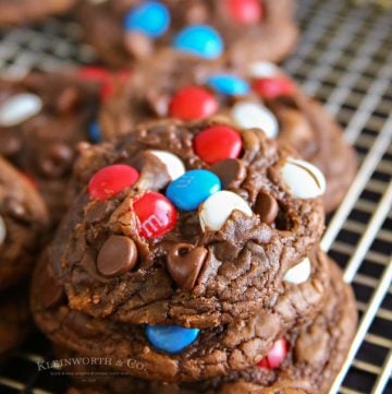 M&M Party Brownie Batter – DOUGH PALACE