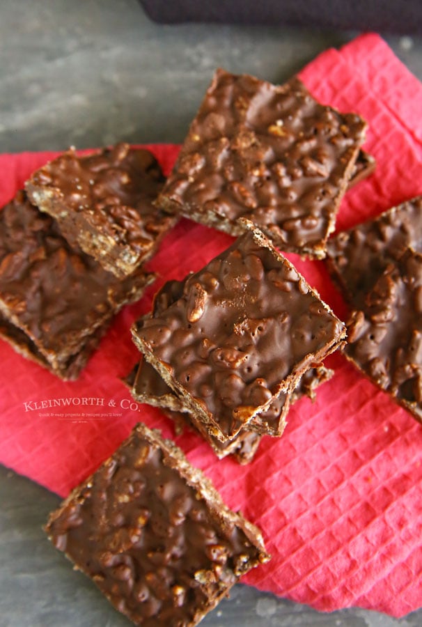 Homemade Crunch Bar recipe