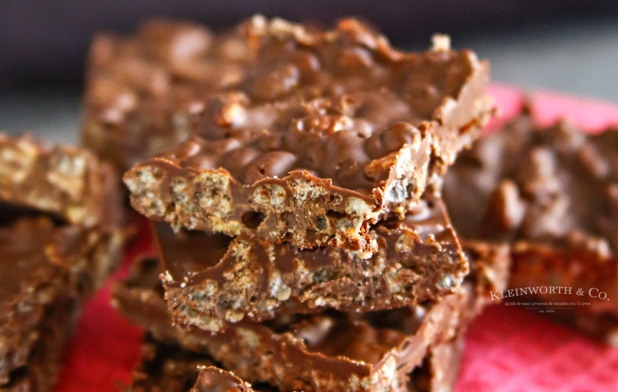 chocolate crunch bar recipe