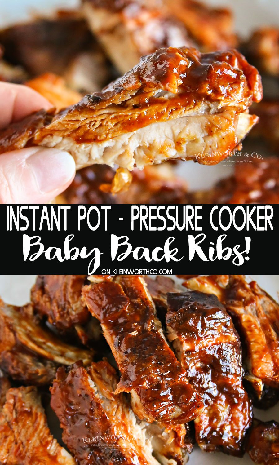 Instant Pot Baby Back Ribs