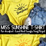 Miss Sunshine T-Shirt Iron-On