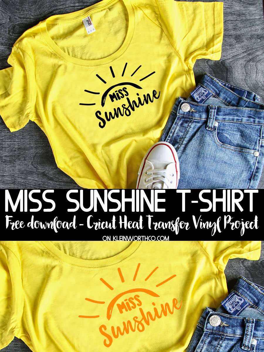 Miss Sunshine T-Shirt Iron-On