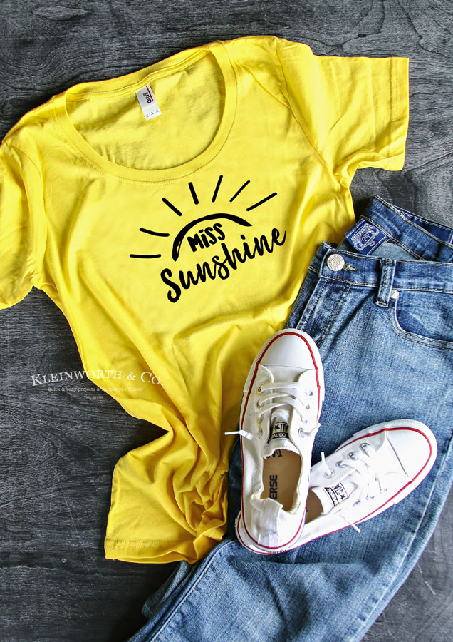 Cricut file image - Miss Sunshine