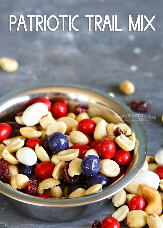 Patriotic Trail Mix Recipe