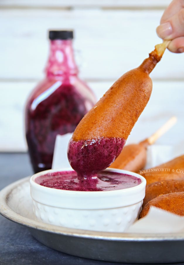 blueberry dipping sauce