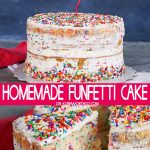 Homemade Funfetti Cake