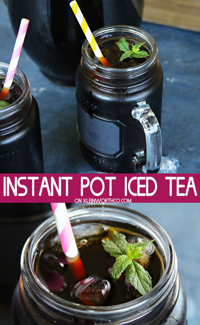 Instant Pot Iced Tea