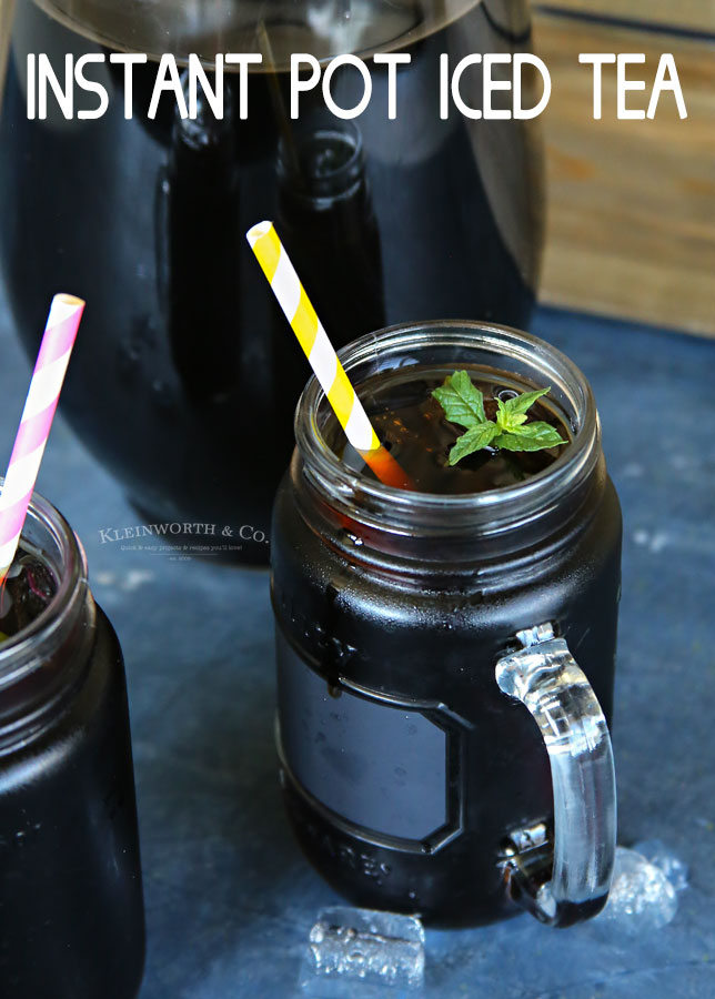 Instant Pot Iced Tea Taste of the Frontier