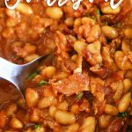 Bourbon Baked Beans - Slow Cooker Recipe - Taste of the Frontier