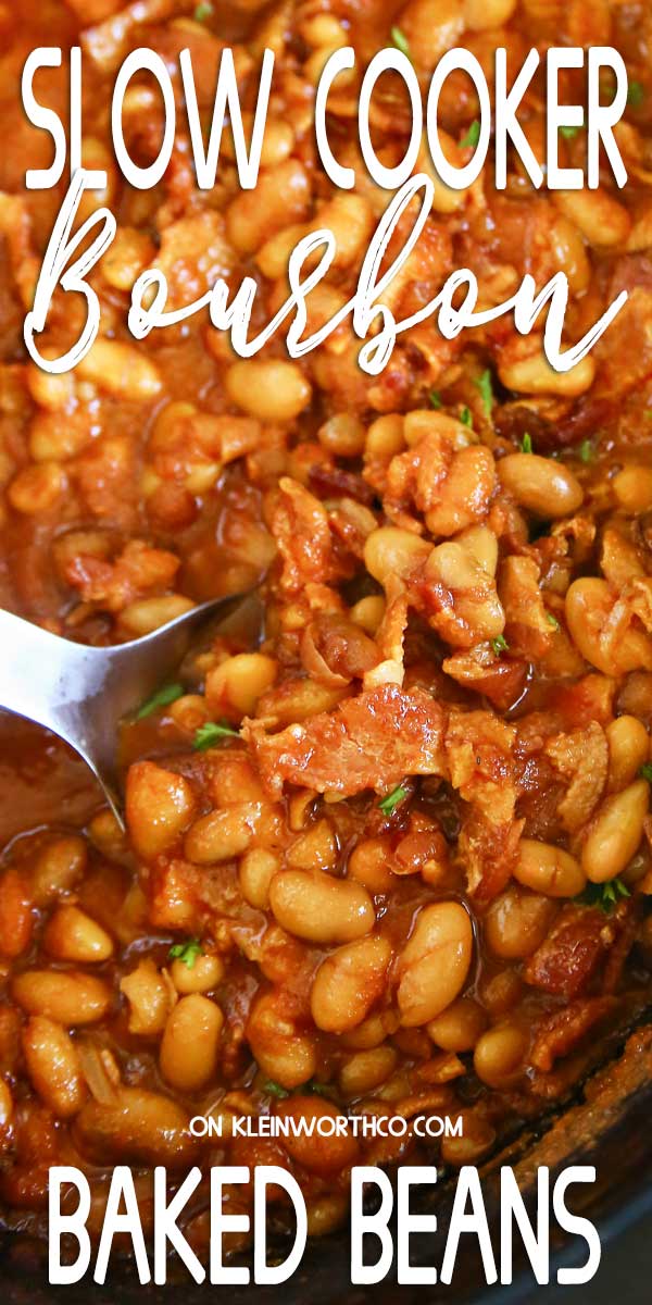 Slow Cooker Bourbon Baked Beans