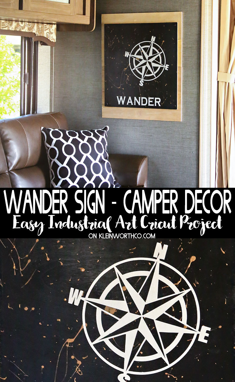 Wander Sign Camper Decor