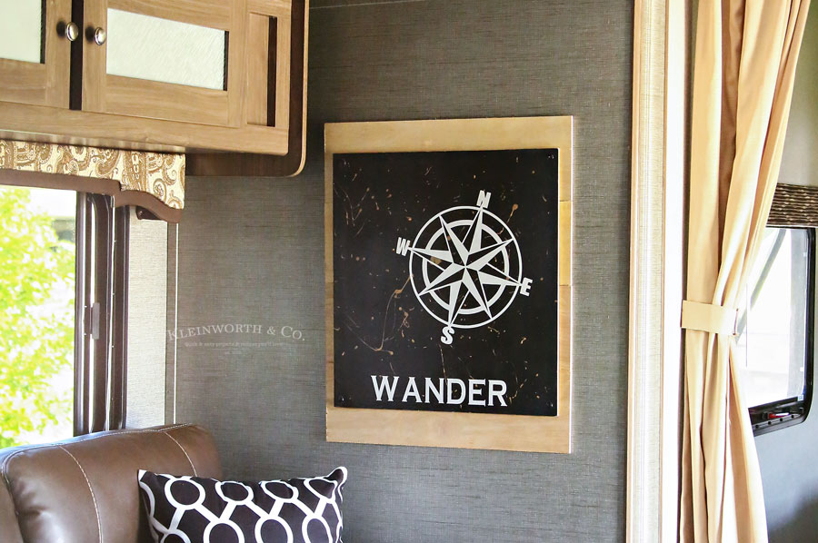 Wander Sign Camper Decor