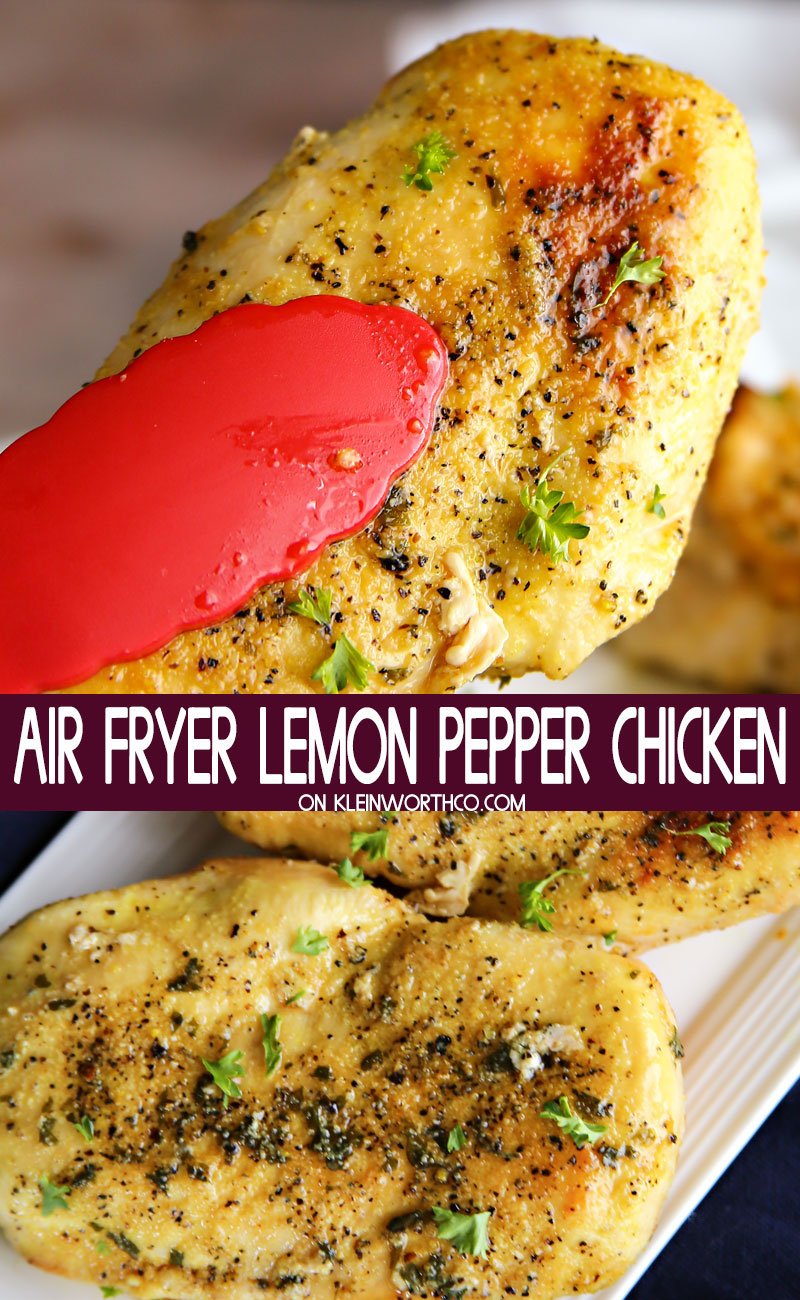 Air Fryer Lemon Pepper Chicken