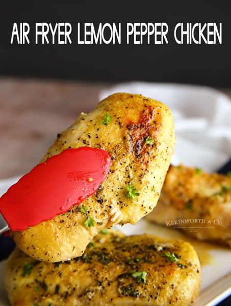 Air Fryer Lemon Pepper Chicken