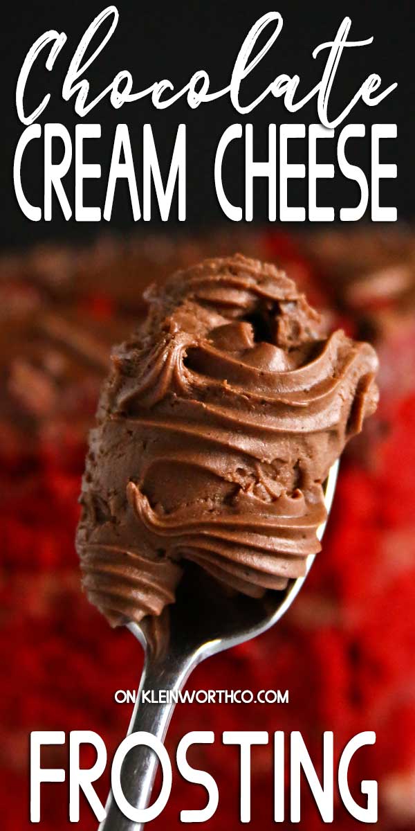 Chocolate Cream Cheese Frosting