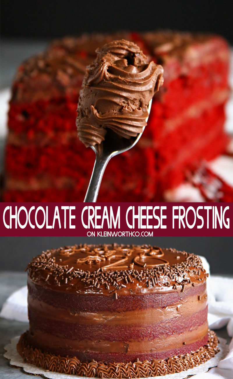 Chocolate Cream Cheese Frosting