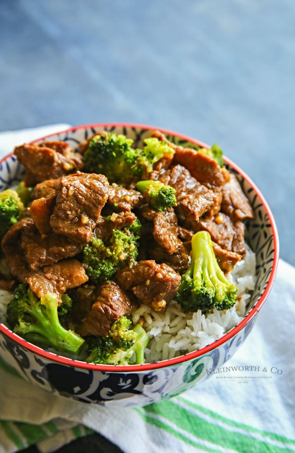 easiest recipe for beef broccoli