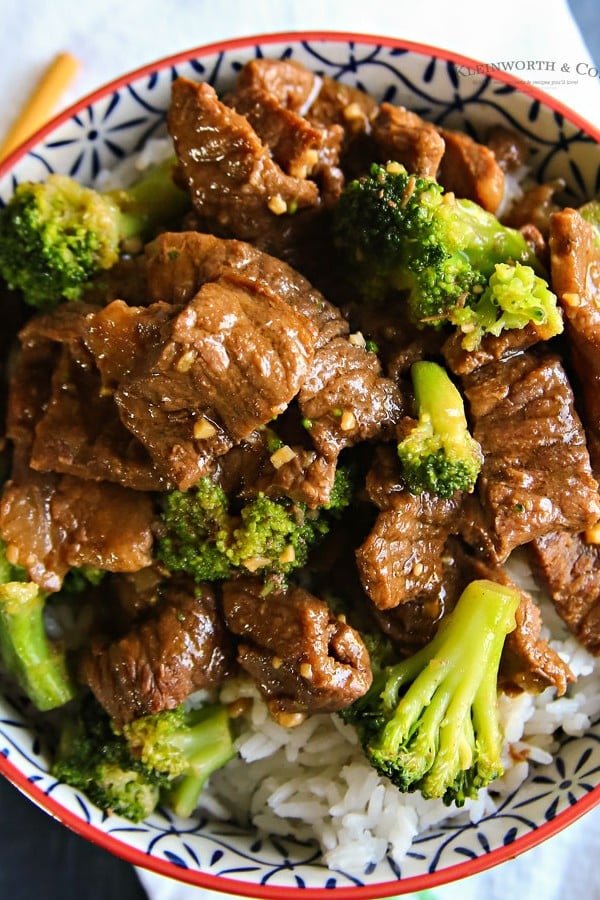 dinner recipe - beef broccoli