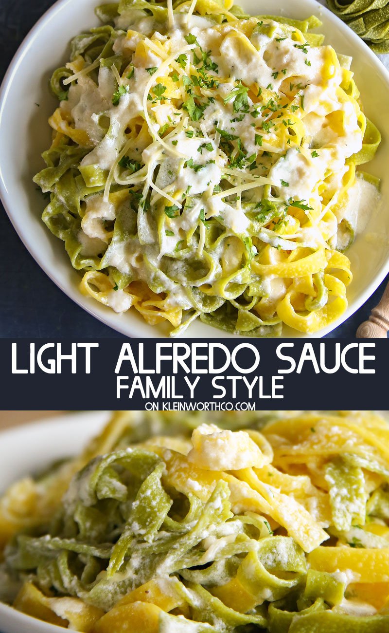 Light Alfredo Sauce Recipe