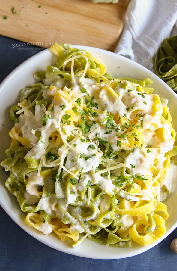 family size alfredo sauce recipe