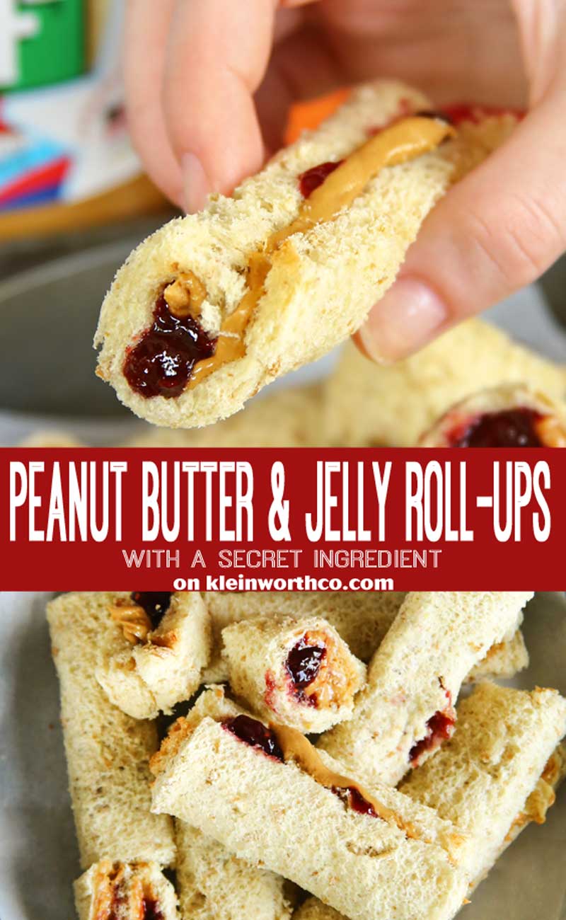 Peanut Butter & Jelly Roll-Ups