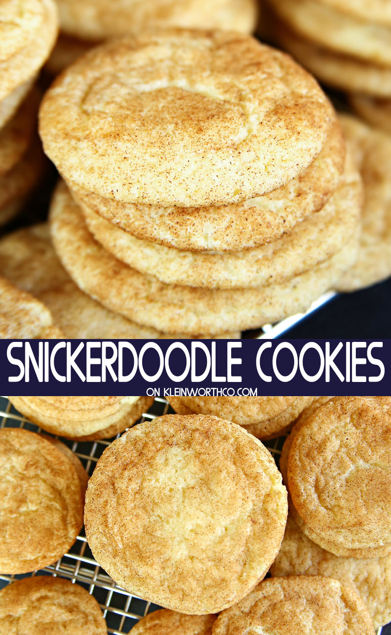 Snickerdoodle Cookie Recipe