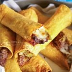 game day recipe - Air Fried Philly Cheesesteak Taquitos